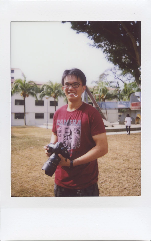 Christopher, photographed for Instax Portraits