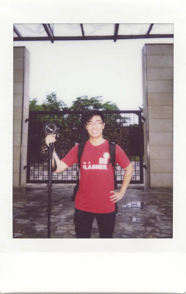 Shao Hua, photographed for Instax Portraits