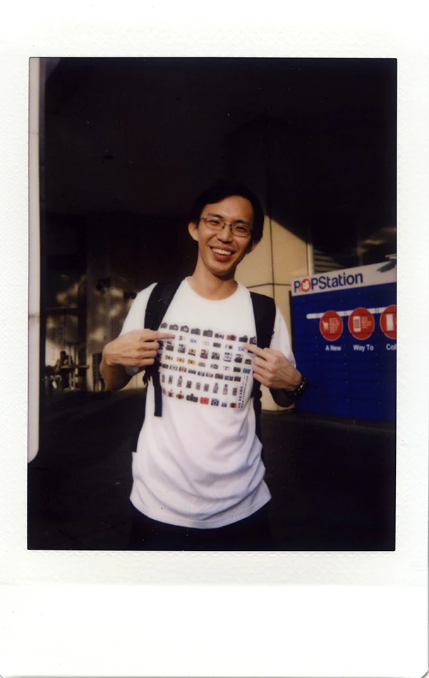 Teck Siang, photographed for Instax Portraits