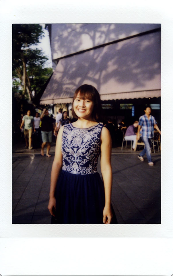 Vanessa Sng, photographed for Instax Portraits