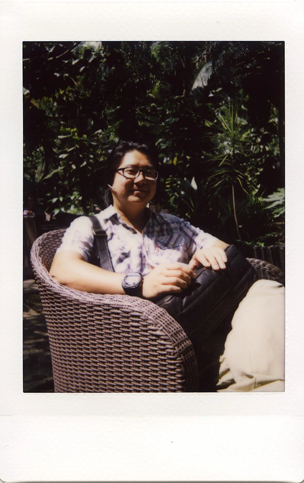 Keith, photographed for Instax Portraits