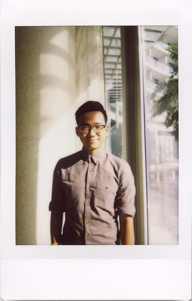 Stanley, photographed for Instax Portraits