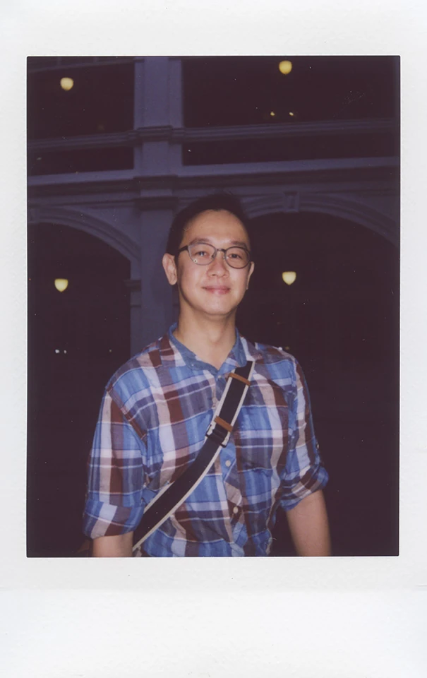 Victor, photographed for Instax Portraits
